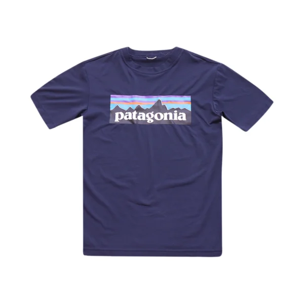 Logo Sports Shirt | Navy  10/12y - Designed by PATAGONIA