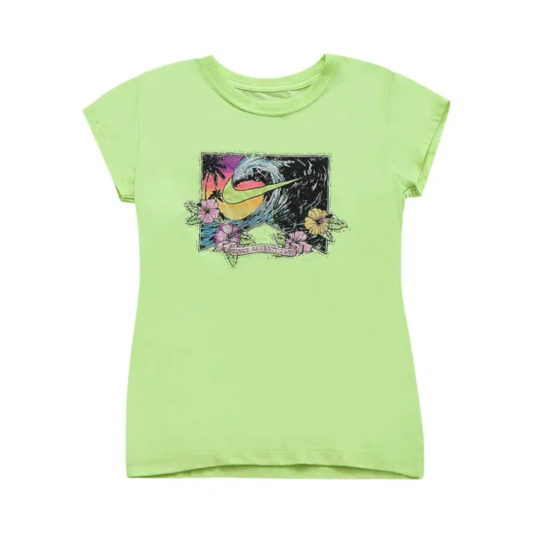 Nike Athletic T-shirt | Neon Green  10/12y - Designed by NIKE