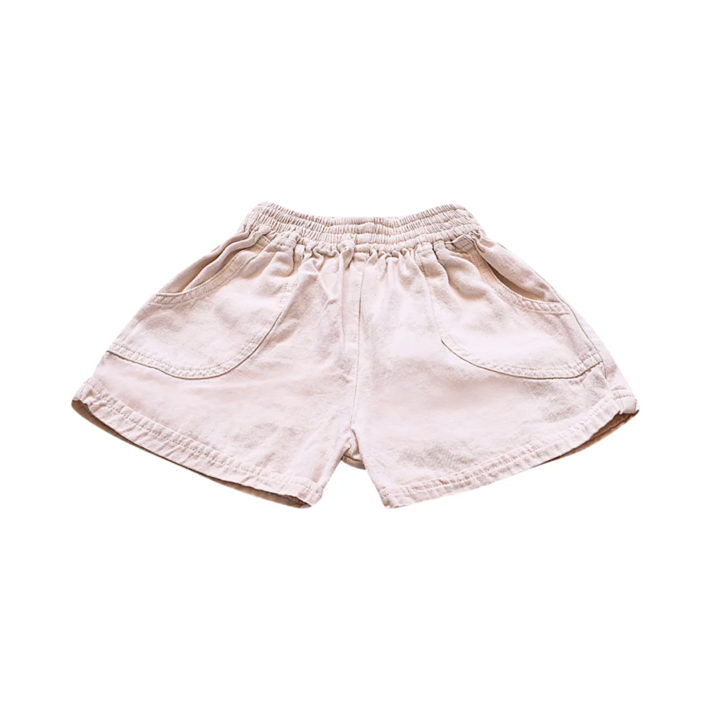 Canvas Shorts | Natural  4y - Designed by Yoli & Otis