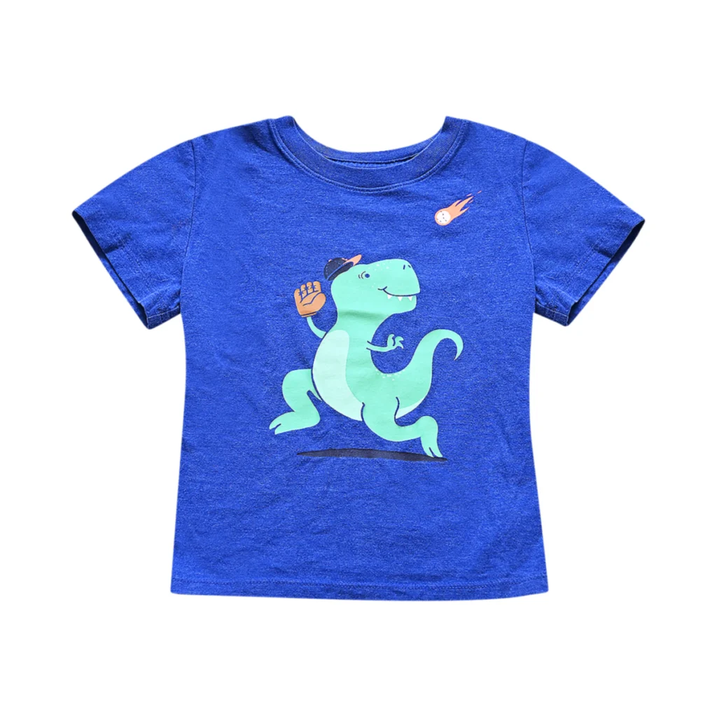 Dinosaur Baseball Tee | Cobalt  2y - Designed by CAT & JACK
