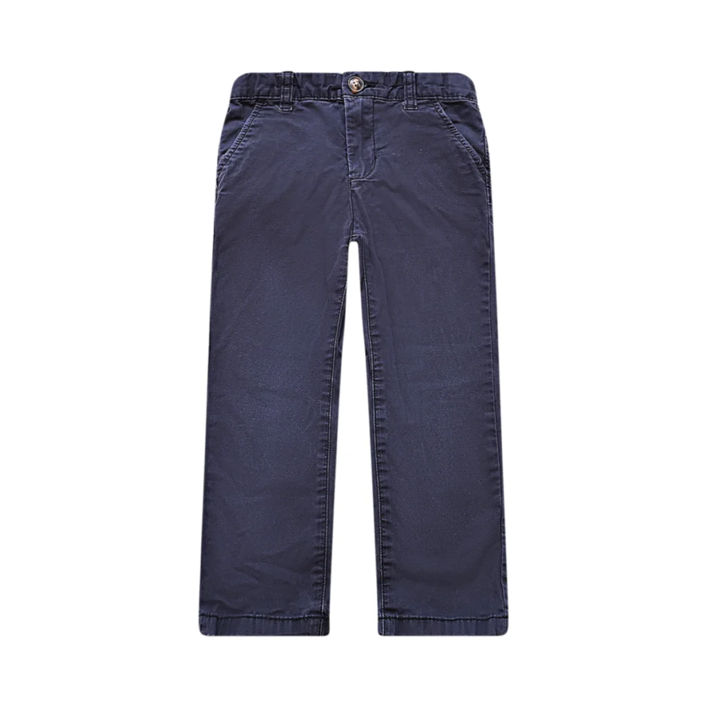 Twill Trousers | Black  4y - Designed by Carter's