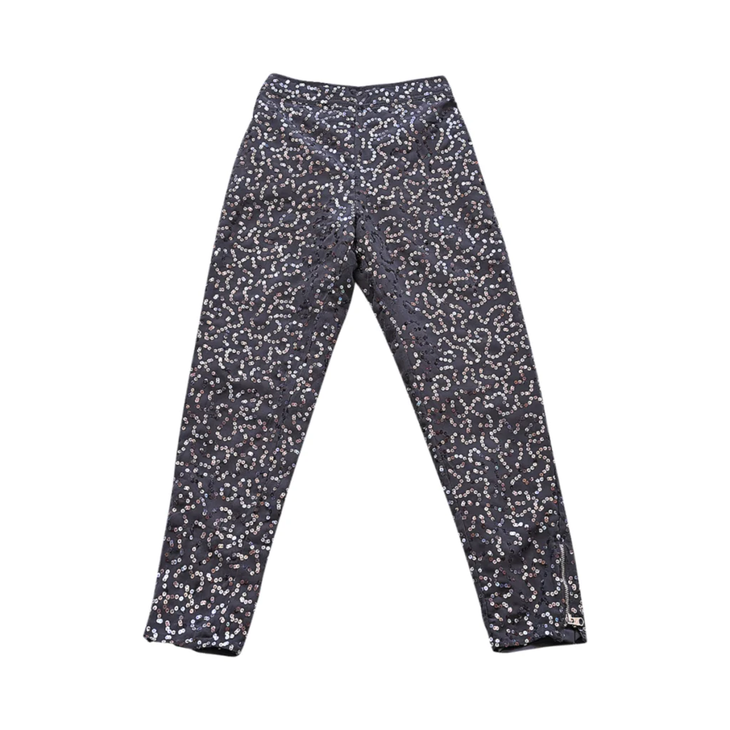 Sequin Party Pants | Graphite  7/8y - Designed by ABERCROMBIE KIDS