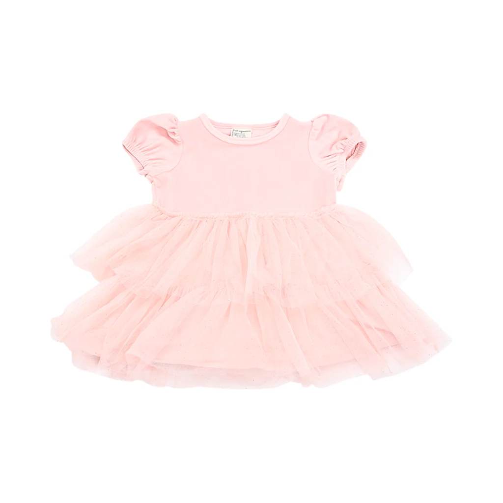 Tulle Party Dress  | Ballet Pink  18m - Designed by FIRST IMPRESSIONS