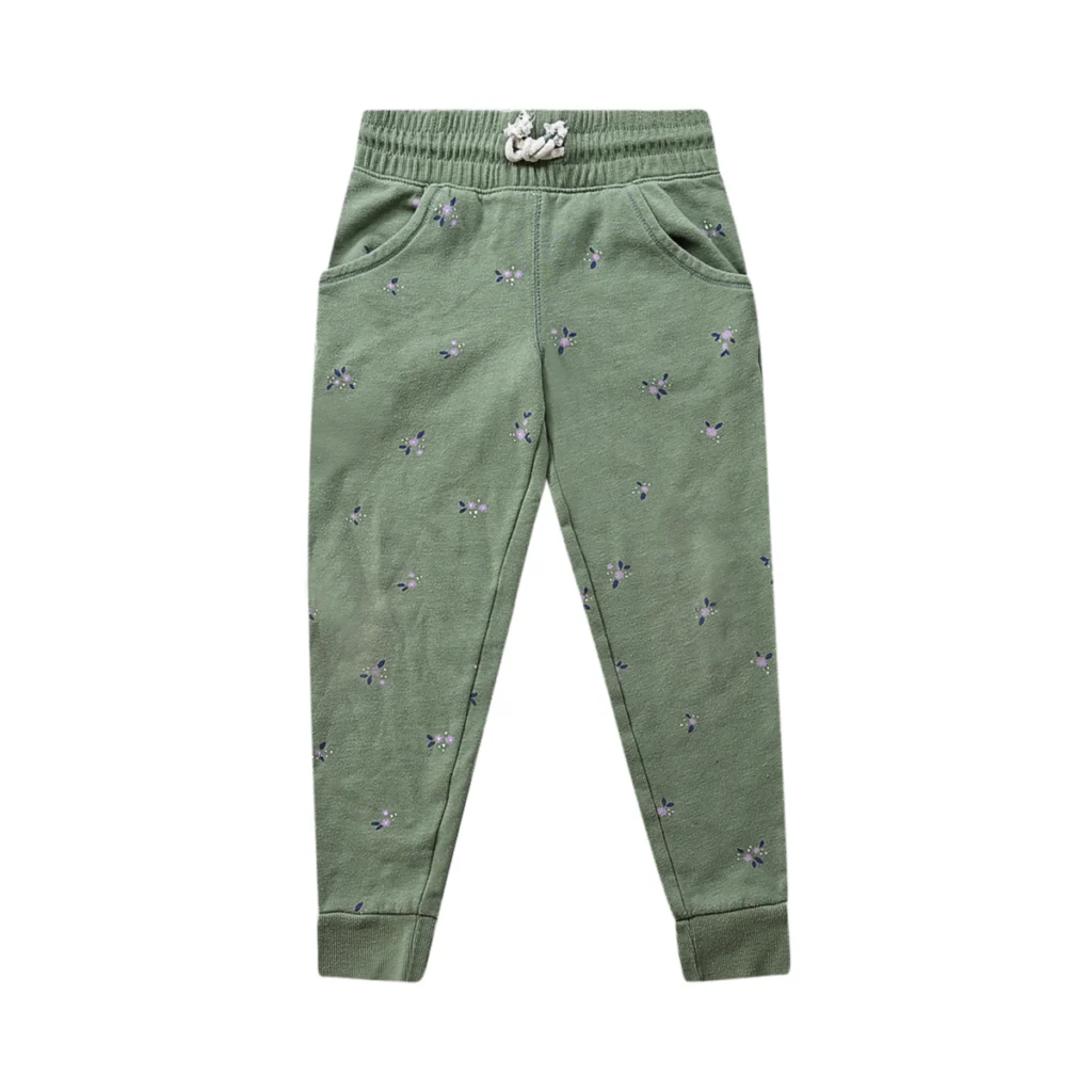 Floral Sweatpants  | Olive  6y - Designed by CAT & JACK