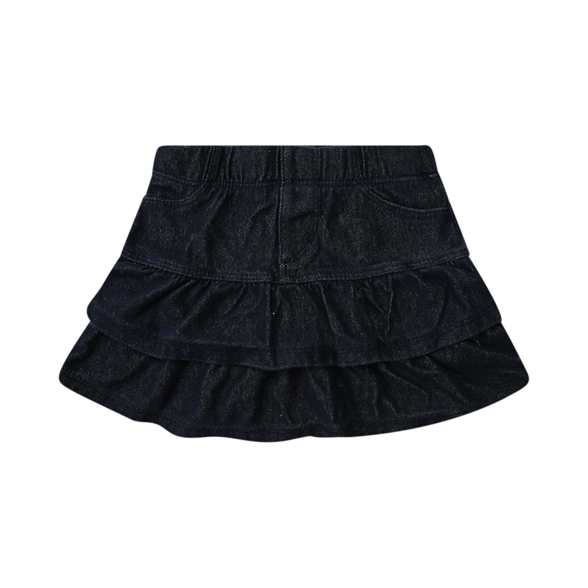 DSC 2800 Soft Tiered Skort | Dark Wash 18m - Designed by PLACE