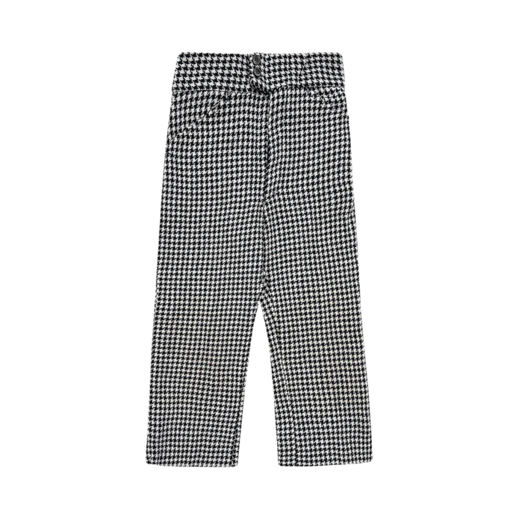 Houndstooth Dress Pants  | Multi  4/5y - Designed by Unknown
