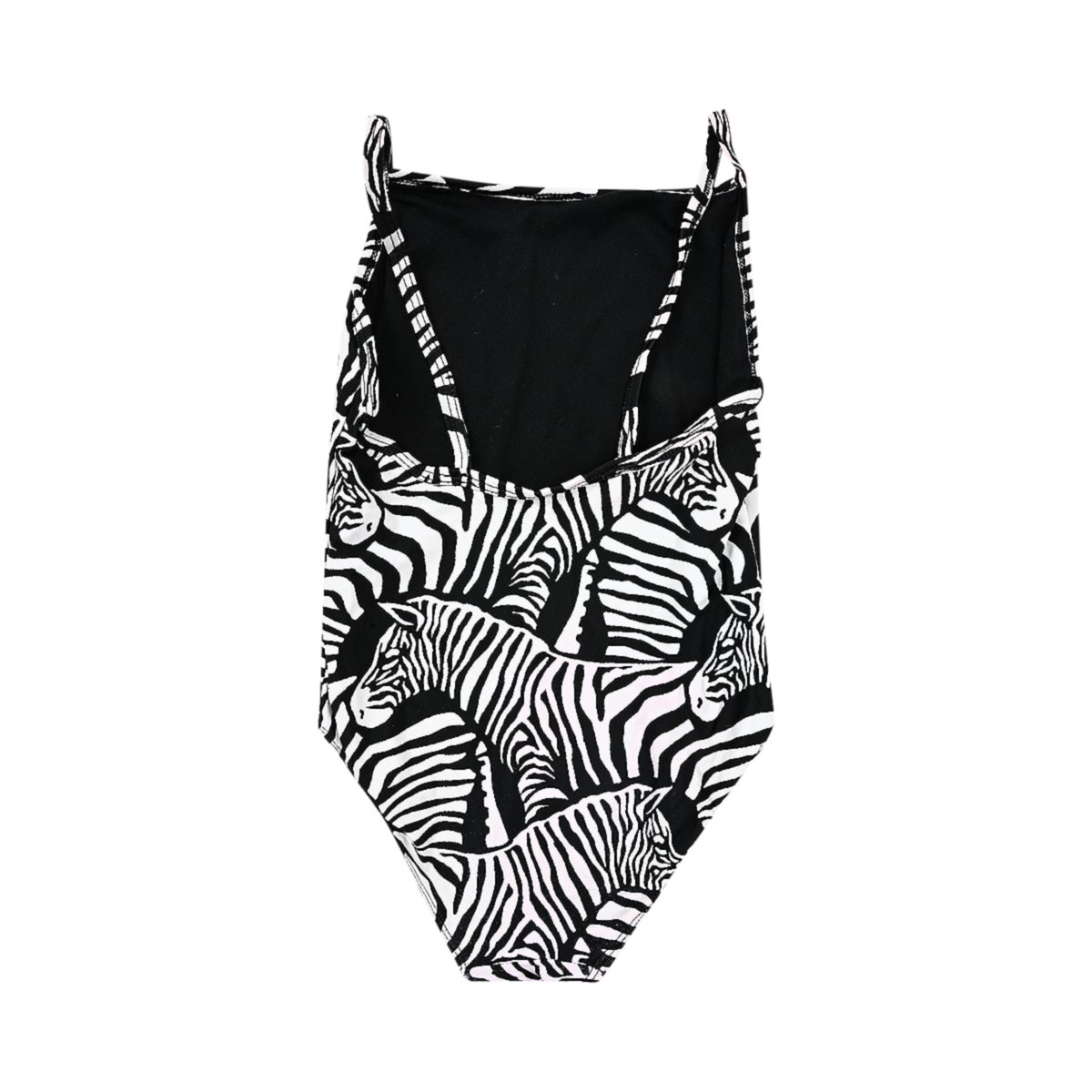 DSC 2908 Zebra Print Swimsuit | Black Multi 4/5y - Designed by GAP KIDS