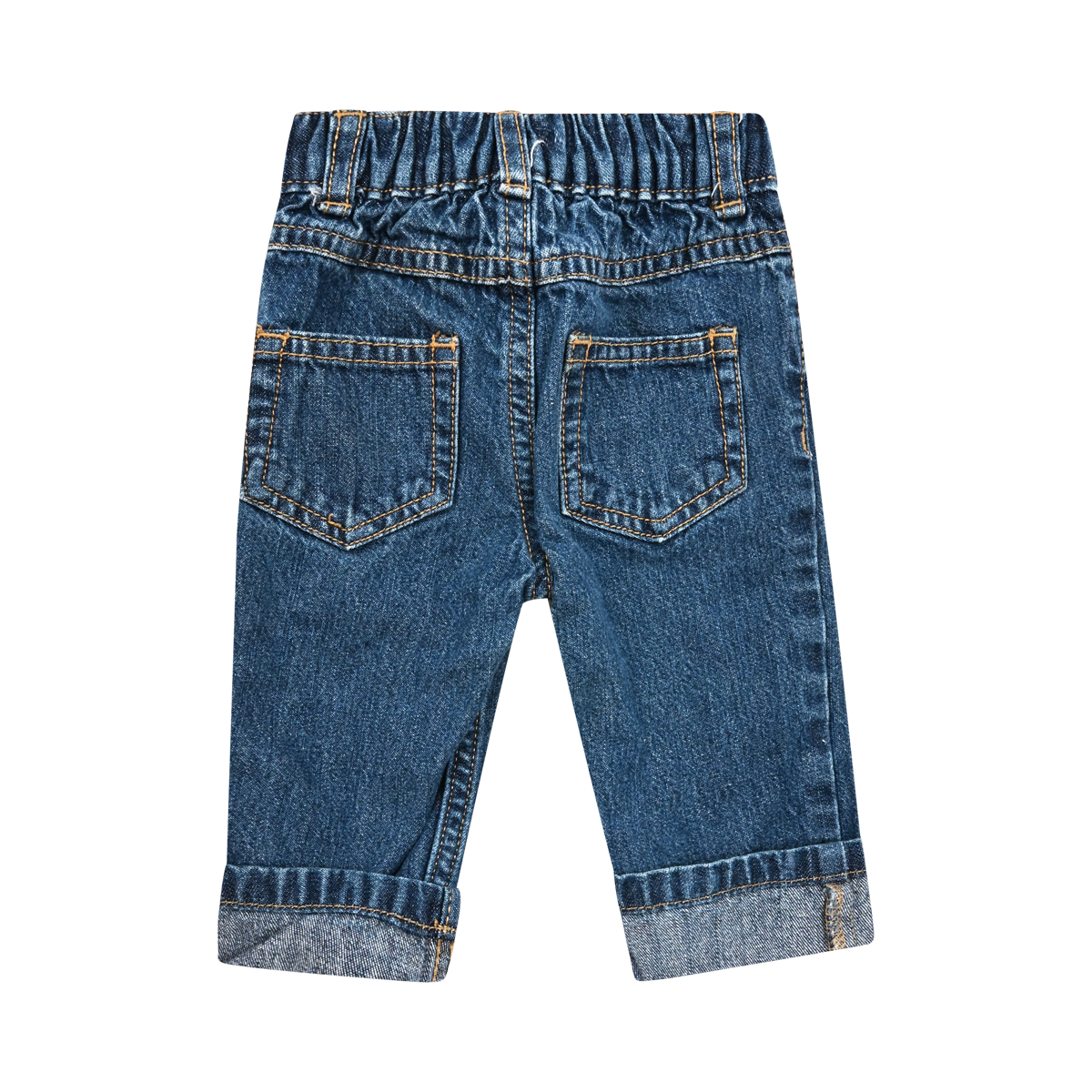 DSC 2912 Classic Cuffed Jeans | Dark Wash 9m - Designed by Carter's