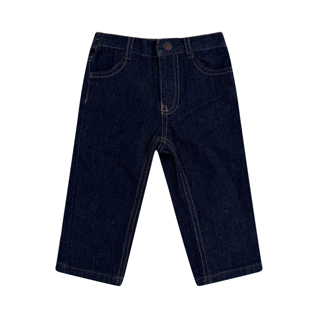 Contrast Stitch Jeans  | Dark Wash  12m - Designed by NAUTICA