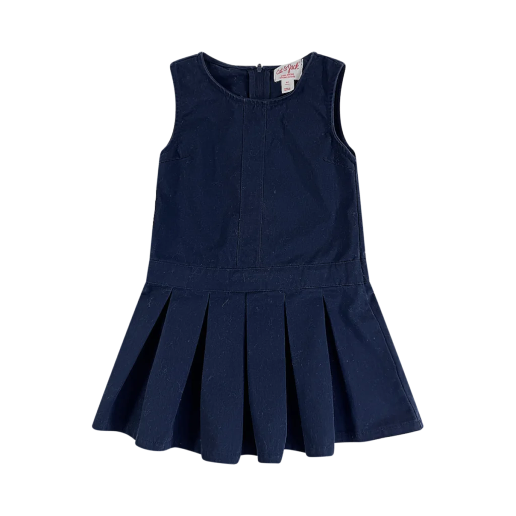 Pleated School Dress  | Navy  4y - Designed by CAT & JACK