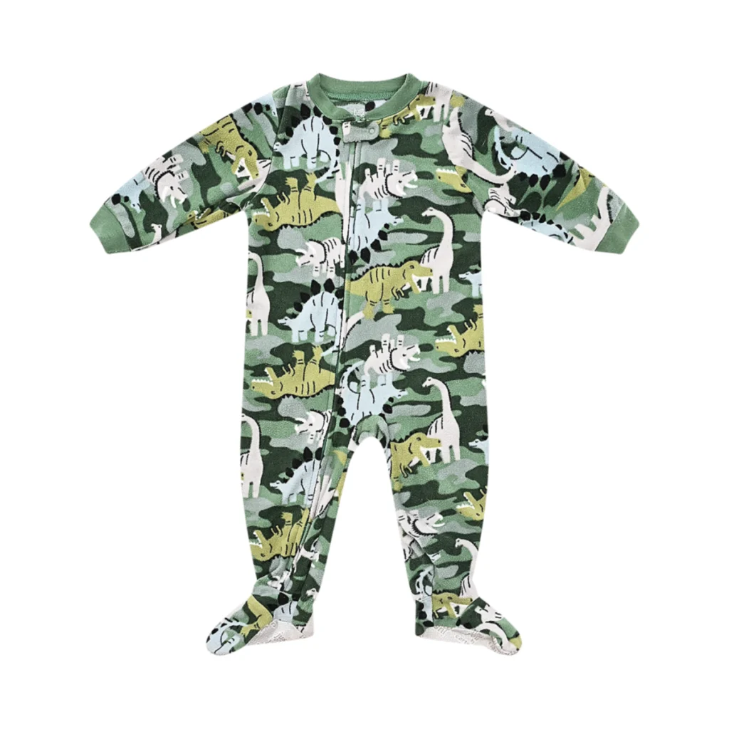 Dino Camo Fleece Onesie  | Camoflauge  18m - Designed by JUST ONE YOU CARTER'S