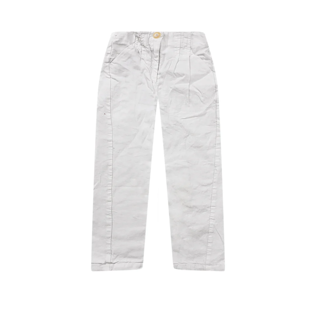 Pleat Front Pants | White  7y - Designed by Zara