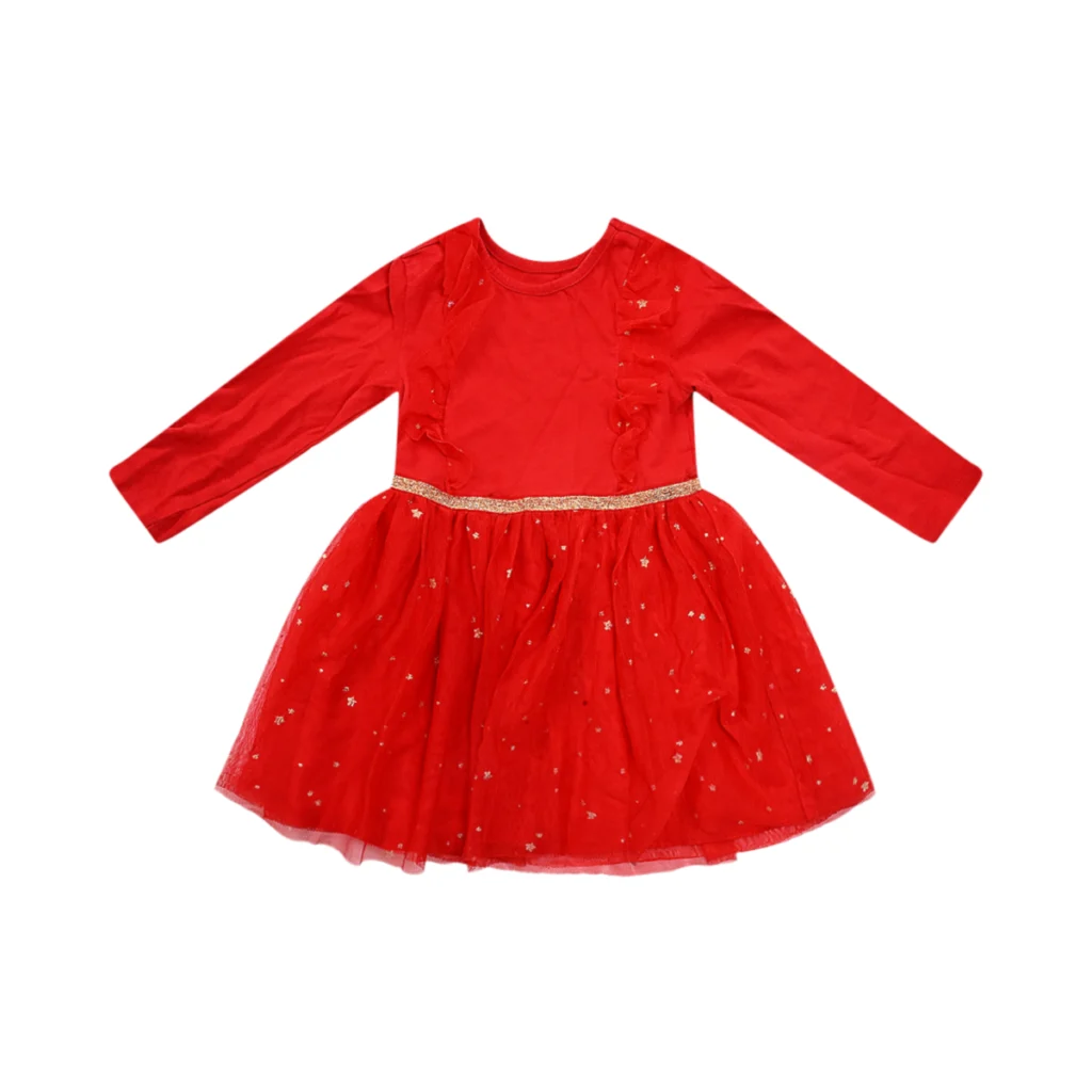 Sparkle Tulle Holiday Dress  | Cherry Red  4y - Designed by CAT & JACK