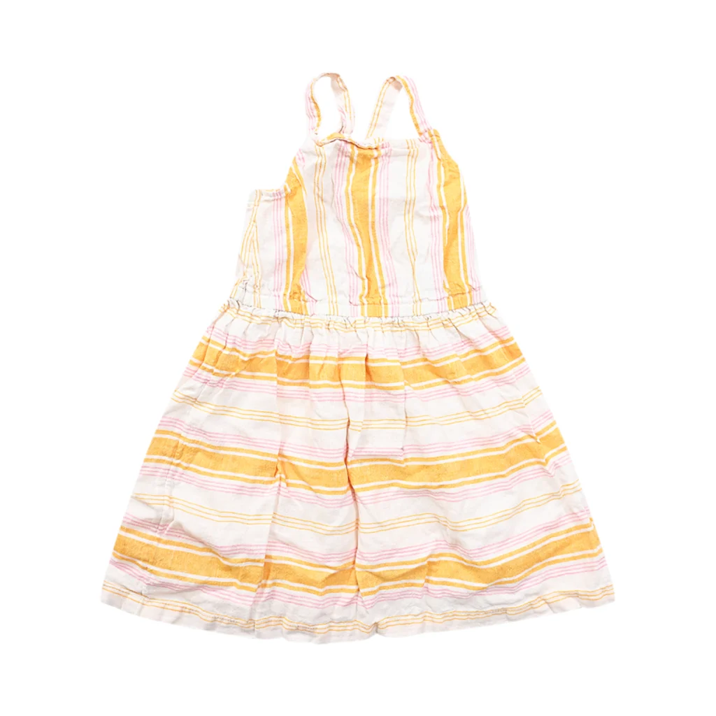 Soft Summer Stripe Dress  | Sunshine Yellow  5y - Designed by Carter's