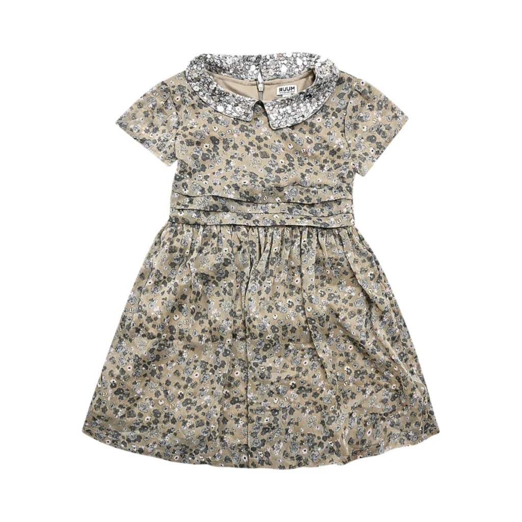 Twilight Garden Dress  | Olive  5y - Designed by RUUM