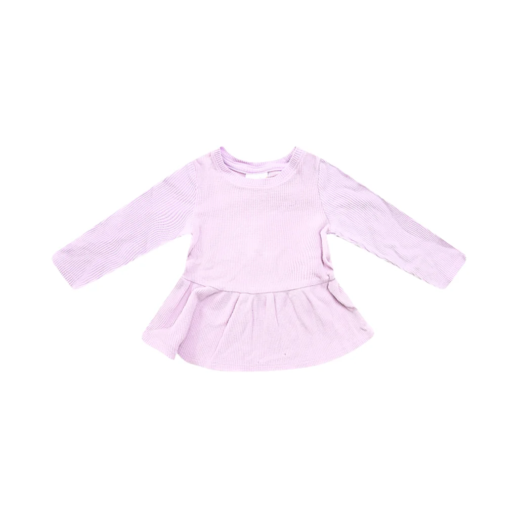 Little Miss Peplum Top  | Lavender   18m - Designed by JUMPING BEANS