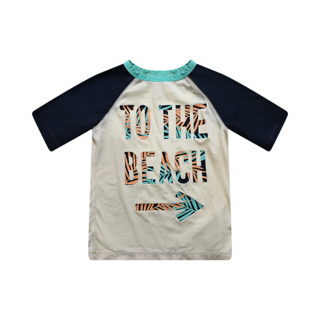 Beach Day Vibes Rashguard | White Multi  5y - Designed by Old Navy
