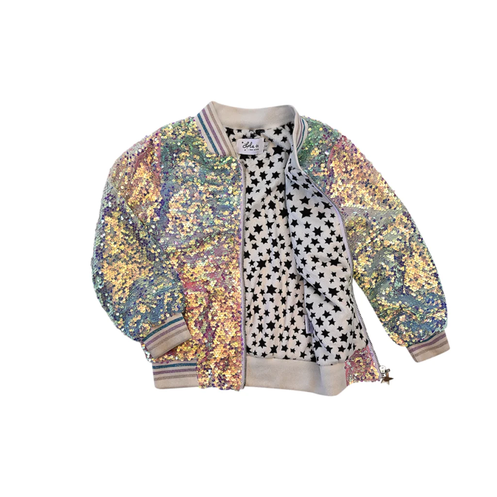 Icy Ombre Sequin Jacket - Designed by LOLA AND THE BOYS